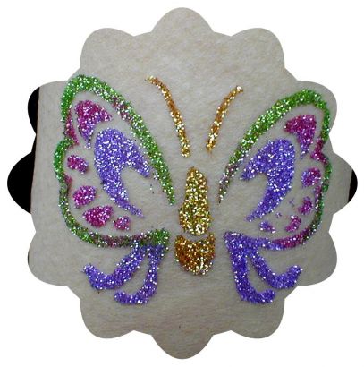 Glitter Butterfly Pic Tattoo